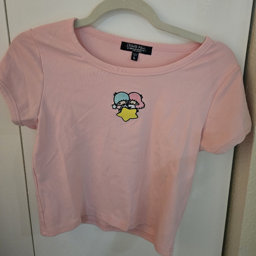 Little Twin Stars Baby Tee Dollskill